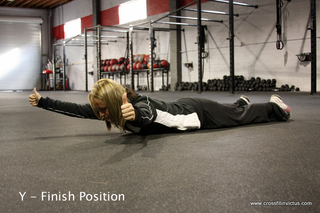 Correct Way to do a Y at CrossFit Invictus San Diego